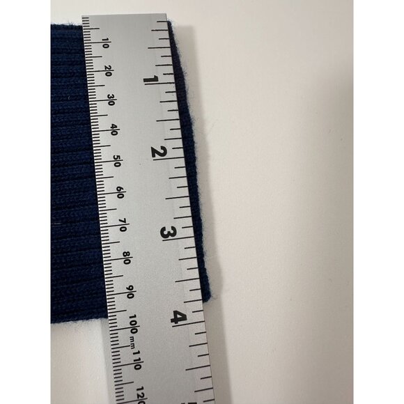 Tipsy Elves Blue Mini Sweater Dress With Gold Sequin Snowflakes Size XS NWT - Picture 10 of 16